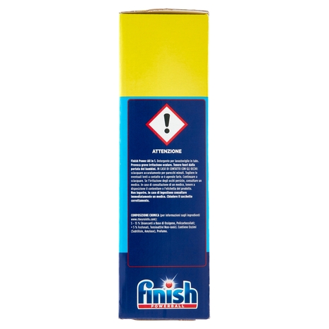 Finish Power All in One regular pastiglie lavastoviglie 34x2 lavaggi 1088 g
